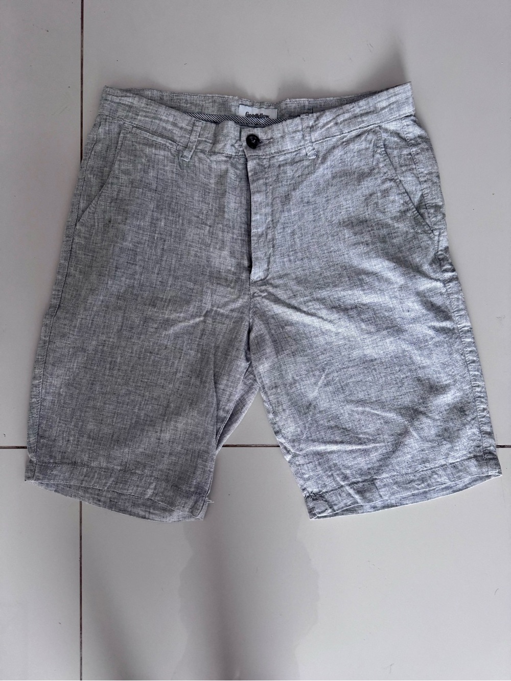 Goodfellow & Co Heather Gray Flat-Front Shorts